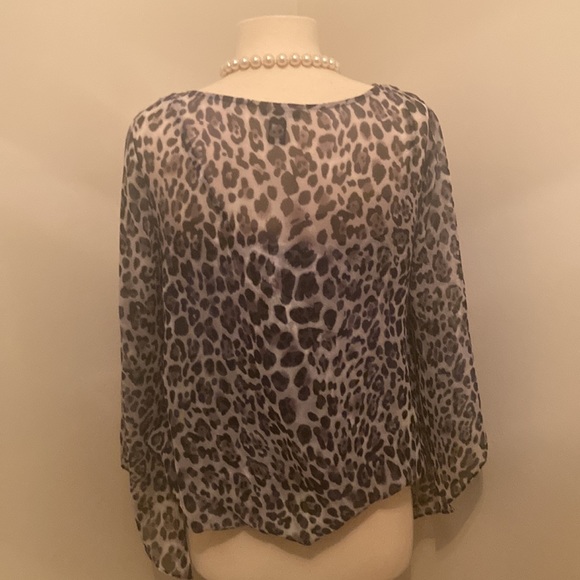 Leopard Alfani flowy blouse - Picture 5 of 6